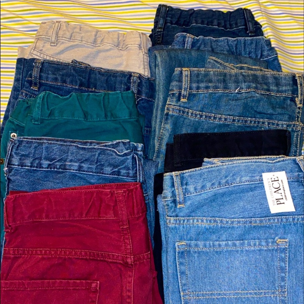 ❌10 pairs of Young Boy skinny Jeans❌